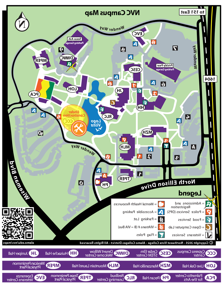 NVC Campus Map